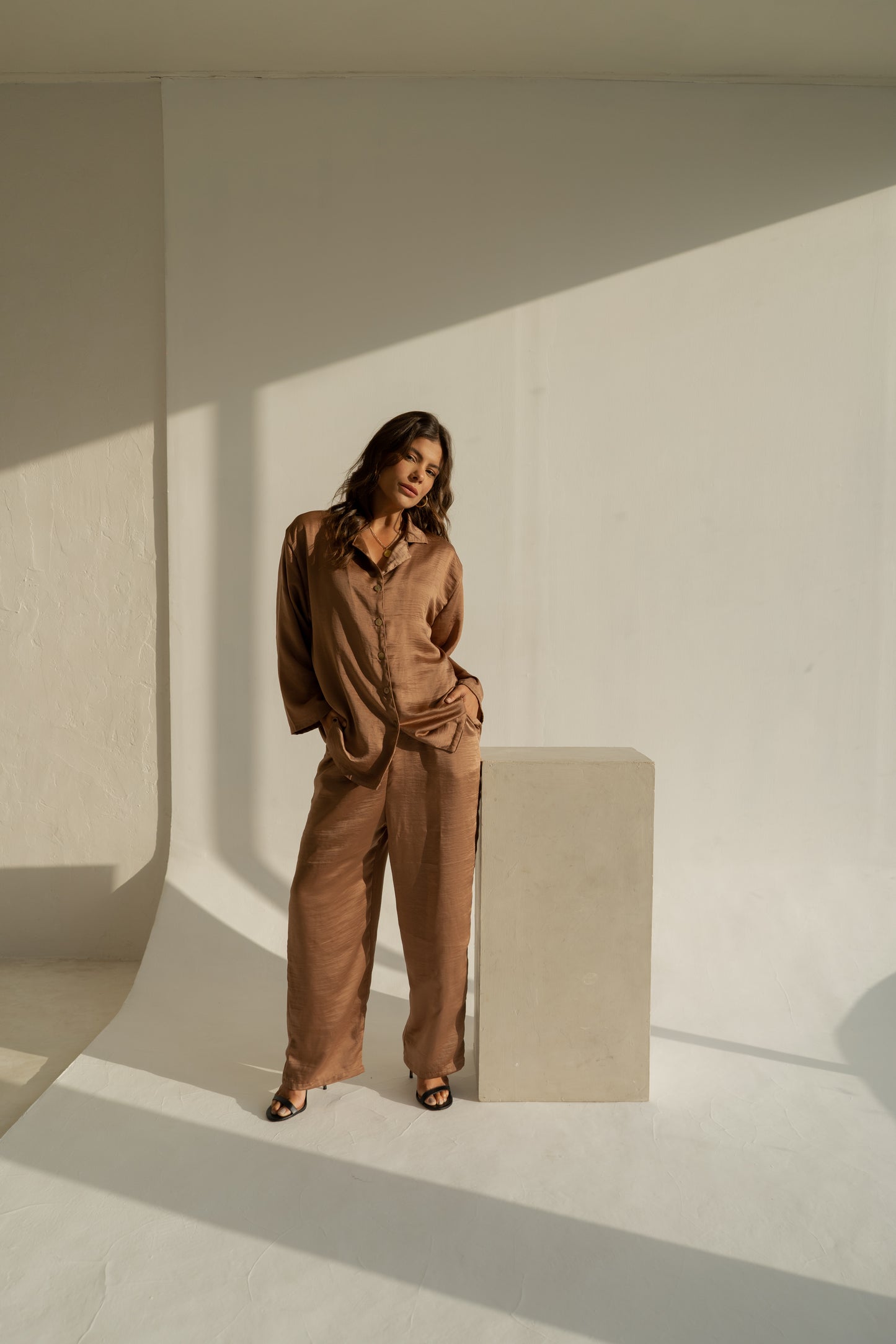 Inana silky Pants