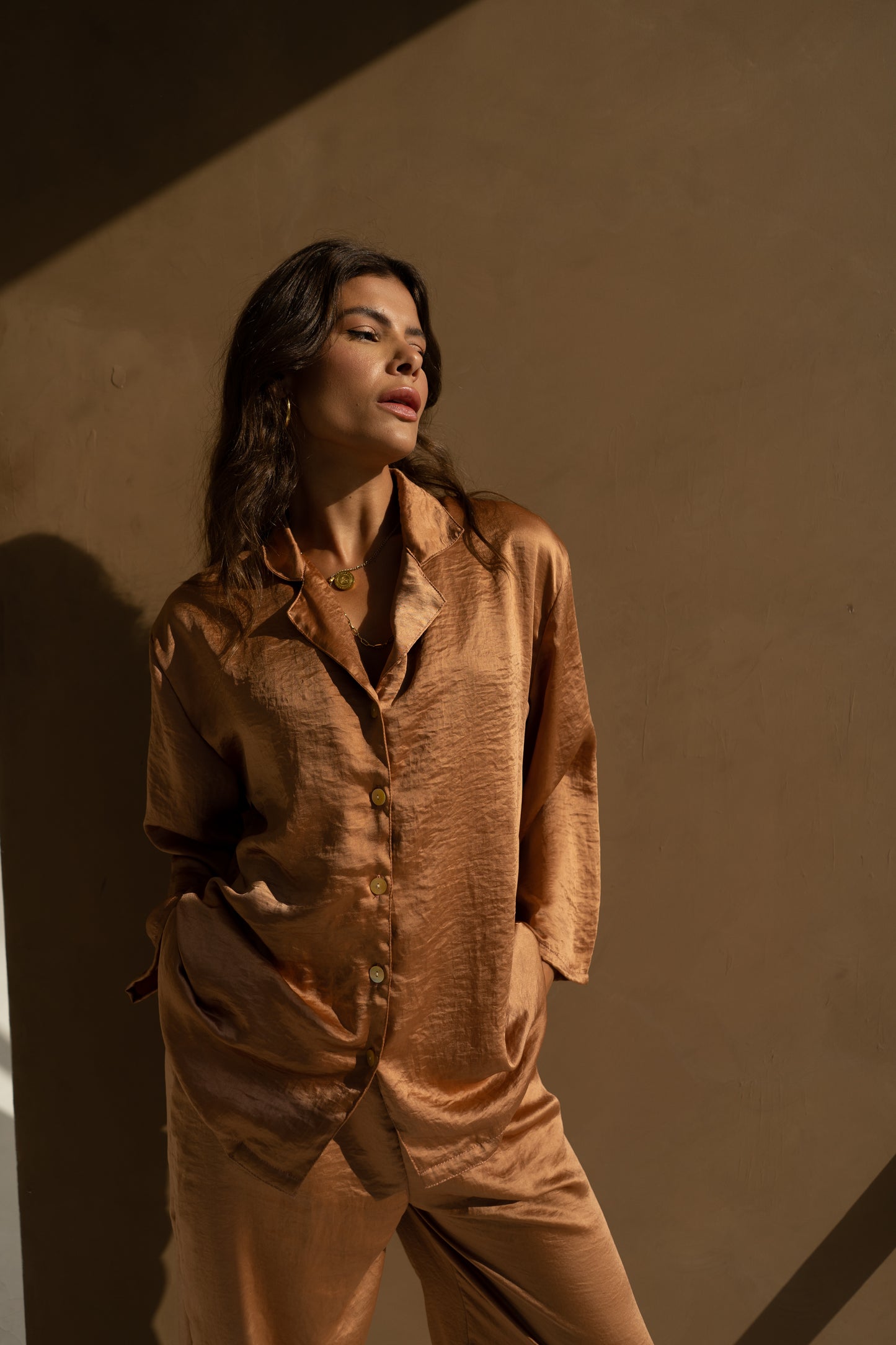 Inana silky Pants