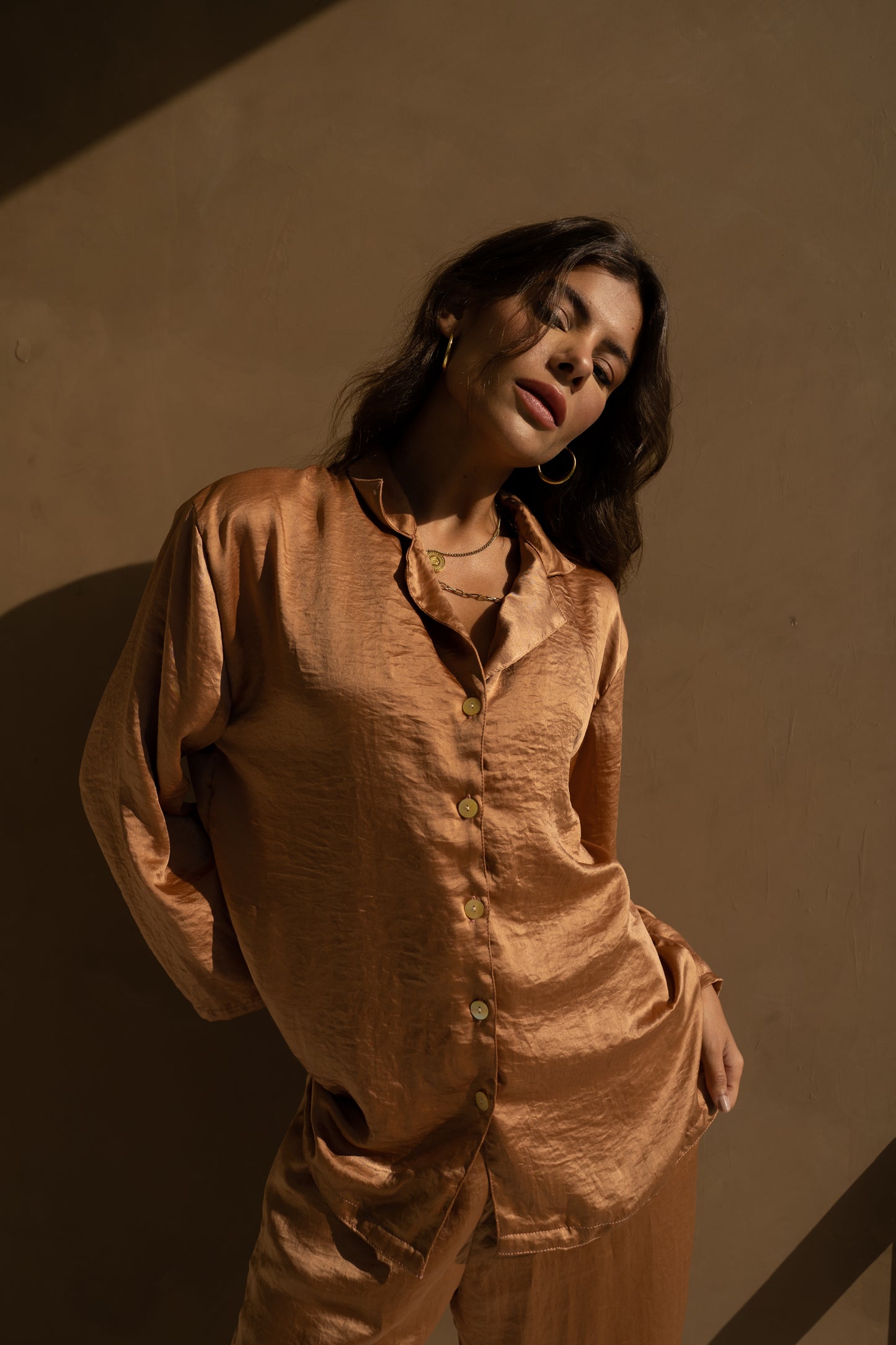Inana silky Pants