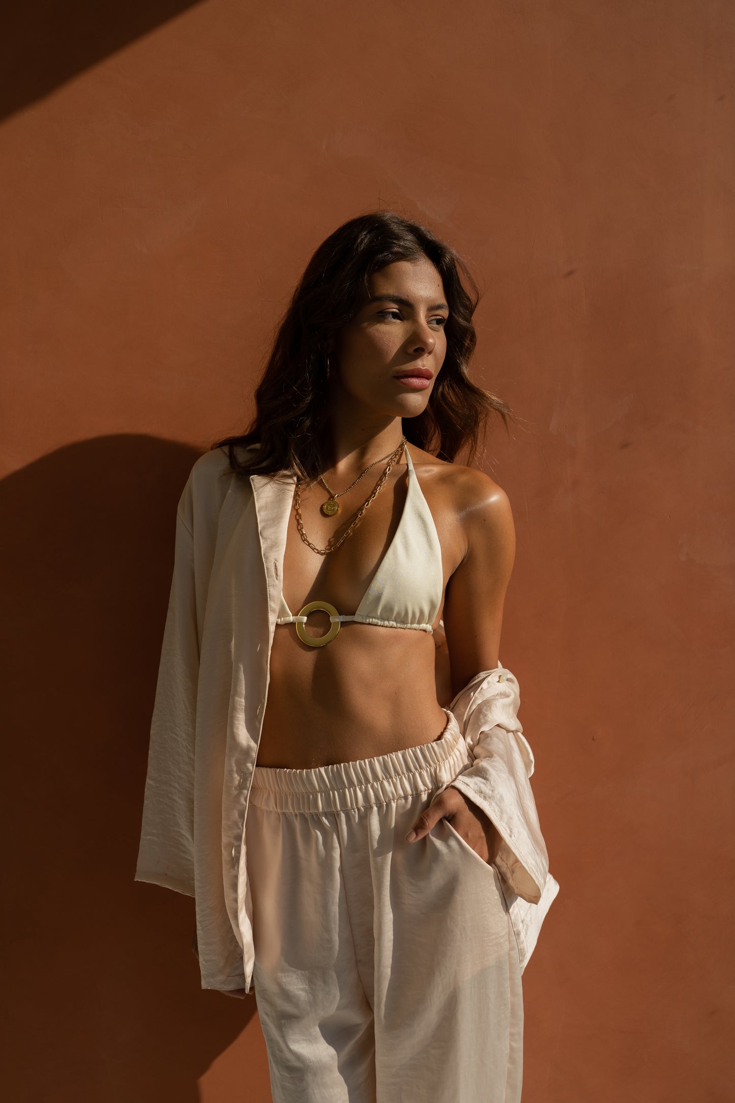 Inana silky Pants