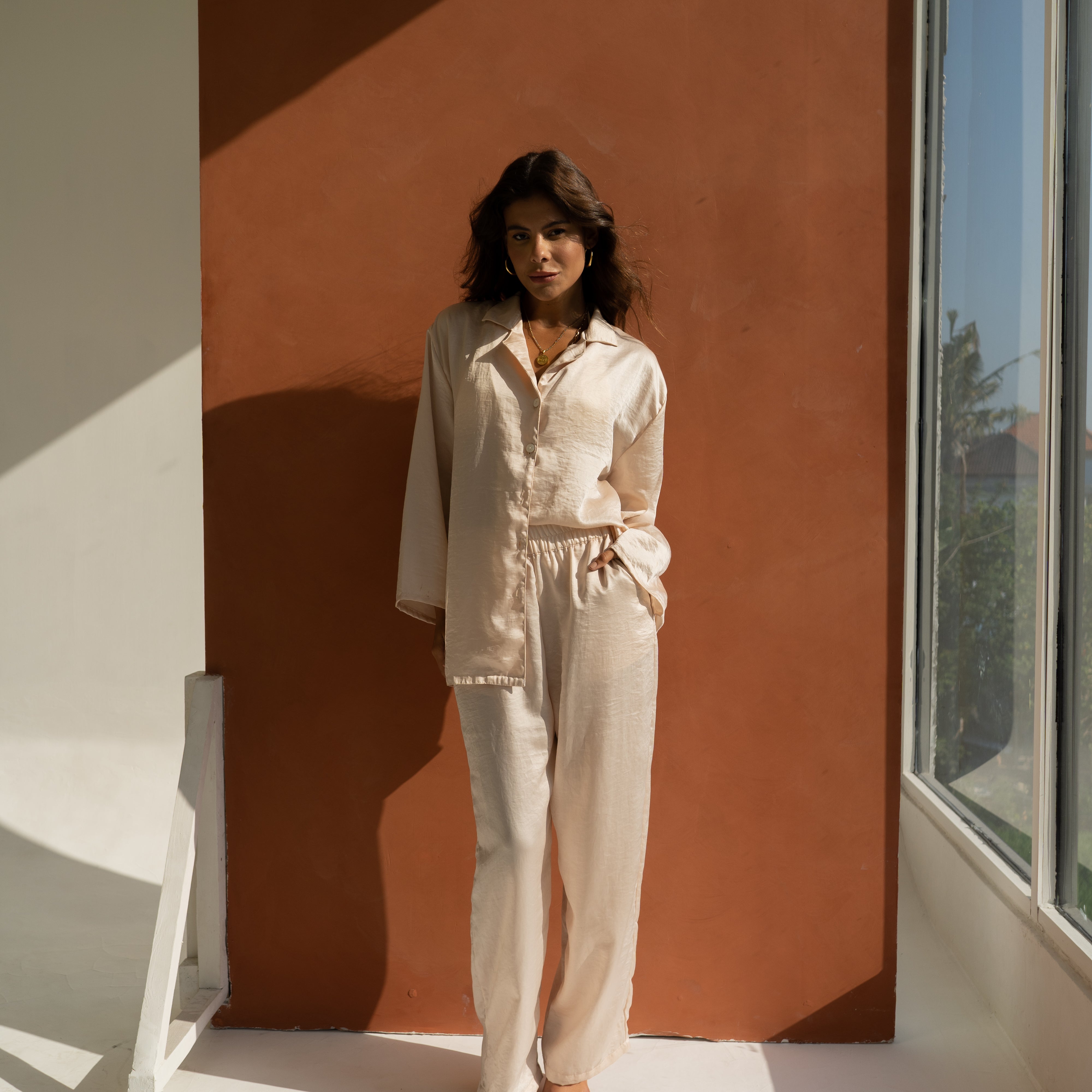Inana silky Pants