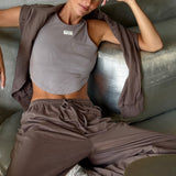 Nova Ribbed Crop Top