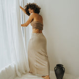 Sade Maxi Slip Skirt