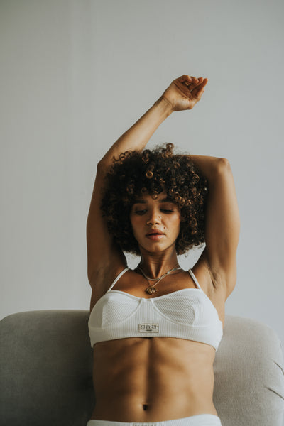 新品未使用 the shishikui Bare Bra / WHITE M Bare Bra / WHITE – SHISHIKUI